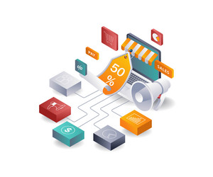 optimizing landing page development for online vector image