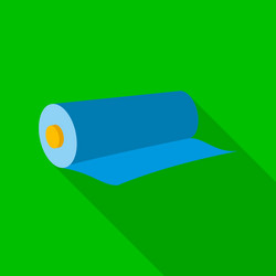 Textile roll icon of for web vector