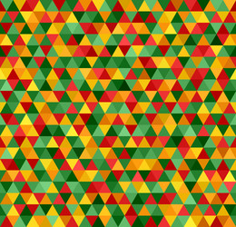 triangle pattern seamless background vector image