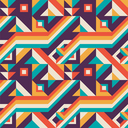 abstract geometric background design vector image