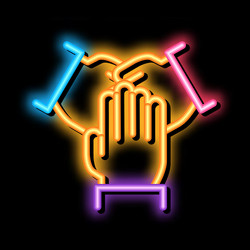 Handshake Emoji Neon Sign For Sale // Neonstation