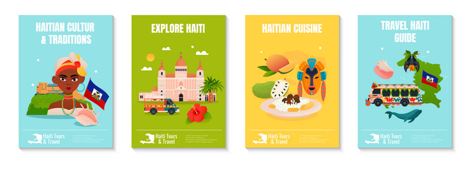 Haiti design concept vector