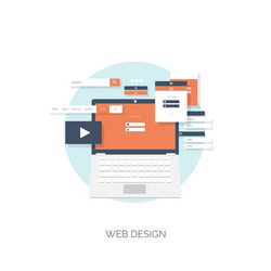 Modern Computing Concepts vector image