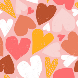 creative abstract seamless pattern with geometric vector image