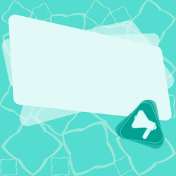 design business empty template isolated minimalist vector image