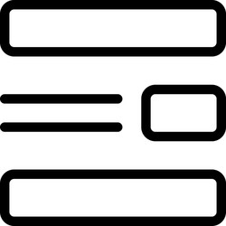 hard frame different shape and sizes vector image