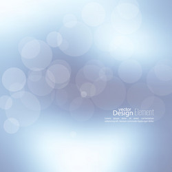 abstract background with bokeh vector image