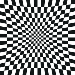 psychedelic style of abstract groovy background vector image