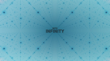 infinite space background matrix vector image