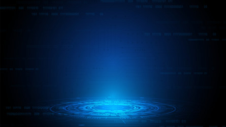 Hi-tech digital data abstract design vector