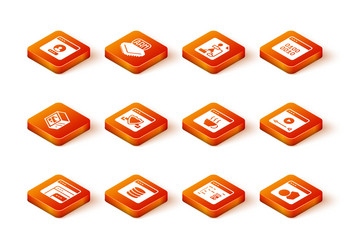set software server data web hosting computer vector image