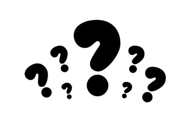 concept of frequently asked questions a flat vector image