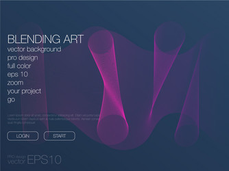 futuristic user interface ui technology vector image