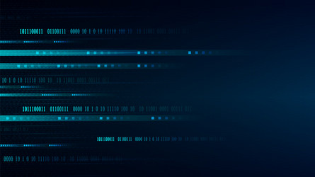 hi-tech digital data abstract design vector image