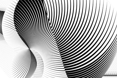 rgb abstract halftone lines dynamic background vector image