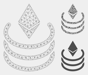 Ethereum portal mesh network model vector