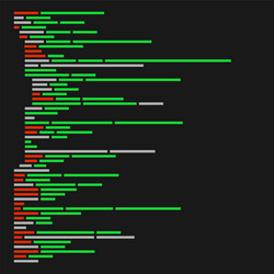 Abstract Code Background vector image