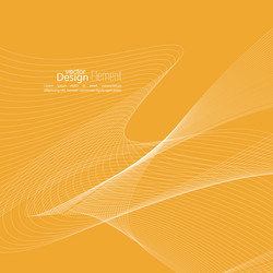 Dynamic Wave Tech Background vector image