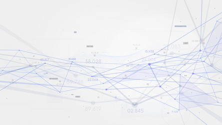 Cluster analysis polygons plexus structure vector