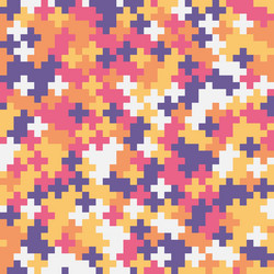 Random colored abstract geometric mosaic pattern vector