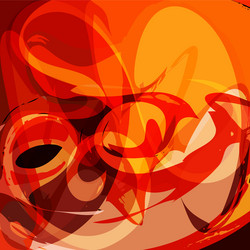 abstract color pattern in graffiti style quality vector image