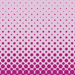 color abstract repeating halftone circle pattern vector image
