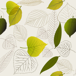 Leaf Pattern - Botanical Abstract vector image