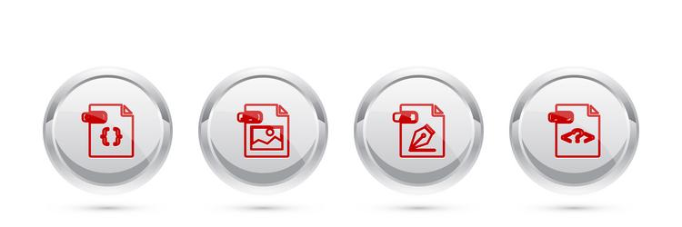 set line css file document jpg ai and php vector image
