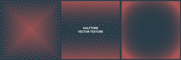 halftone pattern texture gradient screen vector image