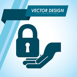 security system design vector image