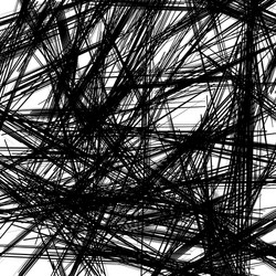 chaotic texture with zigzag lines rough random vector image