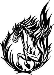horse Vector Image