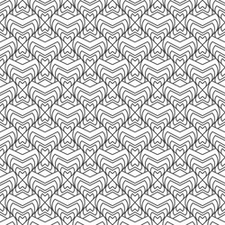 Seamless abstract pattern of arbitrary elements vector
