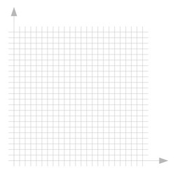 grid paper mathematical graph cartesian vector image