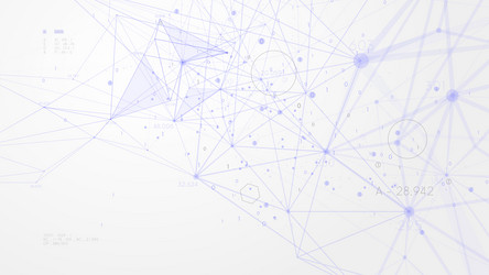 Digital Data Network vector image