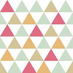 seamless background pattern with triangles vector image