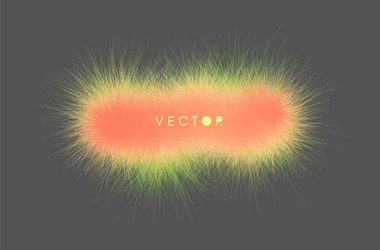 frame consisting of chaotic lines 3d abstract vector image