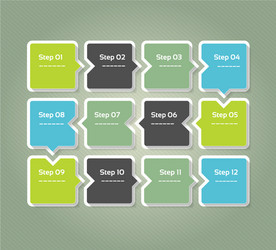 progress background template for diagram graph vector