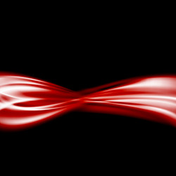 abstract red speed swoosh line layout vector image