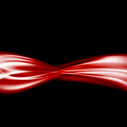 Abstract red speed swoosh line layout vector