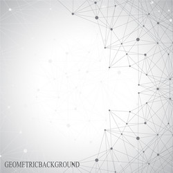 Abstract Connection Network Background vector image