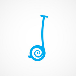 segway icon vector