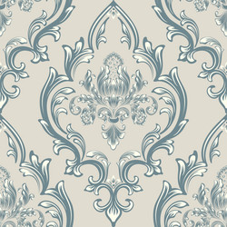 damask seamless pattern element classical vector image