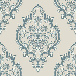 damask seamless pattern element classical vector image
