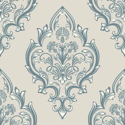 Damask seamless pattern element classical vector