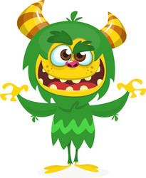 cute cartoon monster troll Vector Image