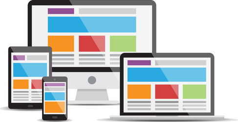 Responsive Web Development vector