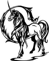 horse Vector Image
