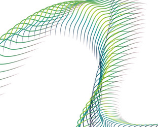 abstract background blend wave line design vector image