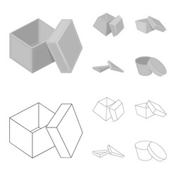 case shell framework and other web icon vector image